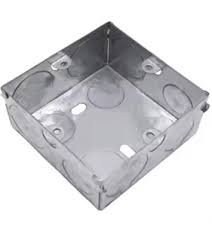 Metal Switch Back Box 3×3 70x70x35mm with 0.9mm thickness