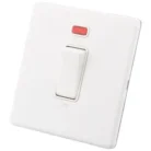 45A 1-Gang Double Pole (DP) Switch with Neon Indicator