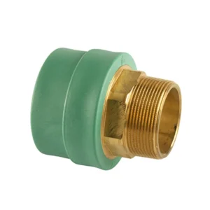 63 mm Round Male Hexagon Socket 2" – Brass