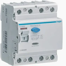 Hager RCCB 4P 100A 100mA Type AC