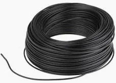 1C × 2.5 mm² Copper PVC Insulated Cable (Black) – 100 Yards