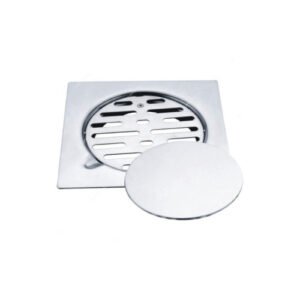 Stainless Floor Drain with Cover 10x10 cm